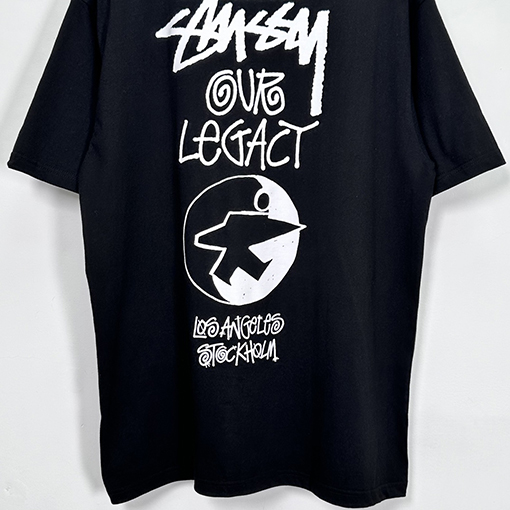 ステューシースーパーコピー STUSSY X OUR LEGACYサーファーサーフィン限定Tシャツ