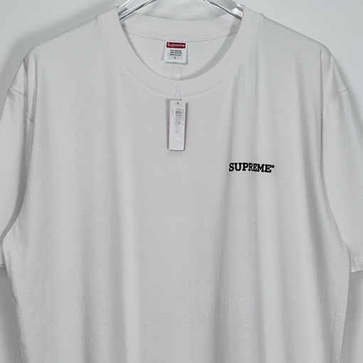 シュプリーム  24SS  ステッカープリント半袖Tシャツ