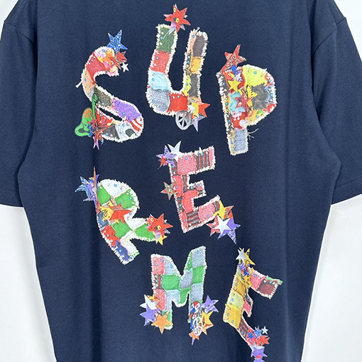 シュプリーム  24SS  ステッカープリント半袖Tシャツ
