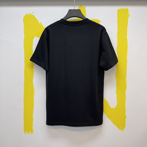 ルイヴィトンスーパーコピー ウール刺繍コットン半袖Tシャツ