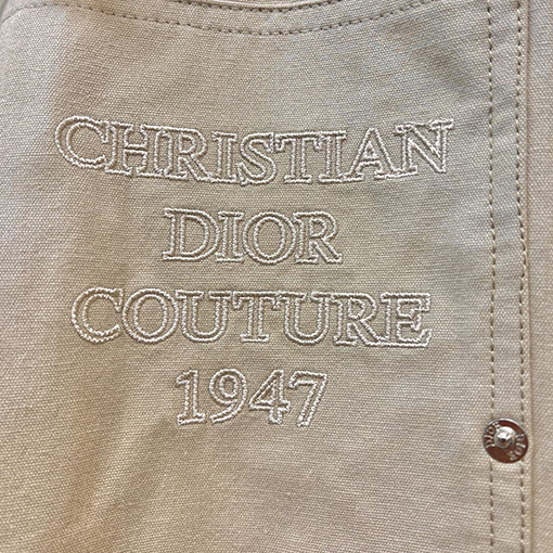ディオール Christian Coutureロゴワークジーンズ