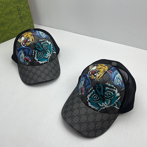 グッチ  絶妙なクラフトファッションネットキャップ