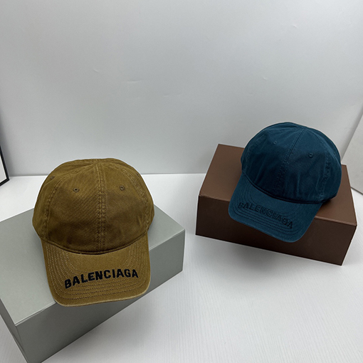 バレンシアガスーパーコピー  ロゴ刺繍ベースボールキャップ