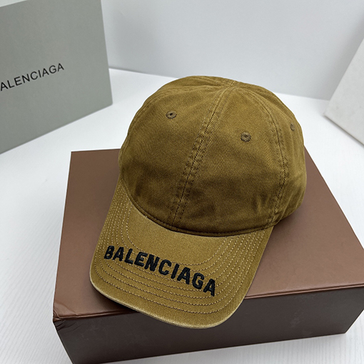 バレンシアガスーパーコピー  ロゴ刺繍ベースボールキャップ