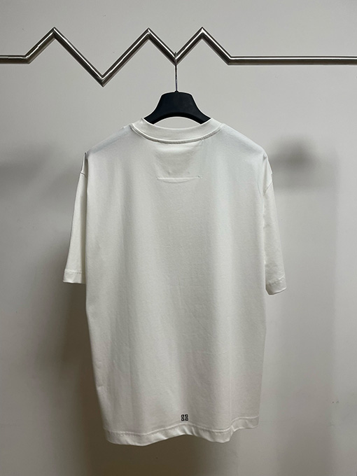 ジバンシイコピー フルーツ植物プリント半袖Tシャツ