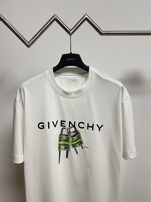 ジバンシイ ロックプリント半袖Tシャツ