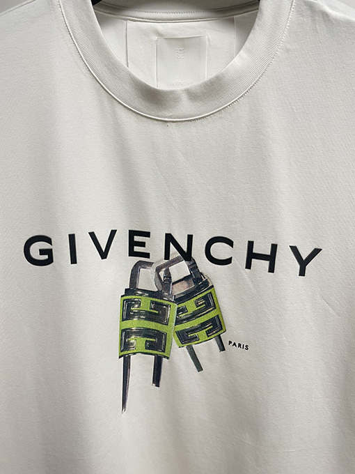 ジバンシイ ロックプリント半袖Tシャツ