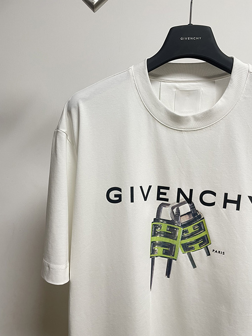 ジバンシイ ロックプリント半袖Tシャツ