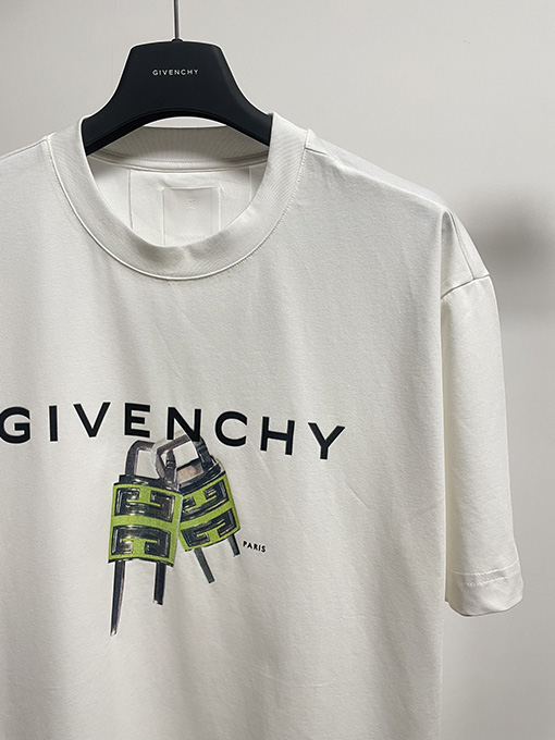 ジバンシイ ロックプリント半袖Tシャツ