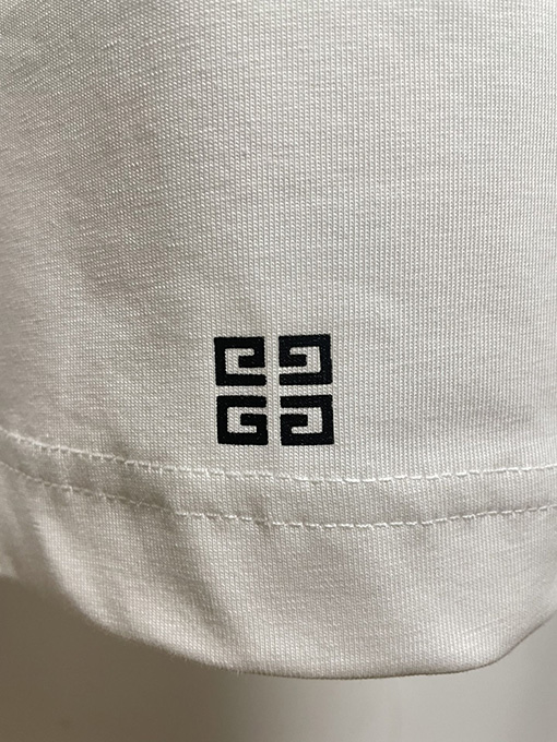ジバンシイ   ロックプリント半袖Tシャツ