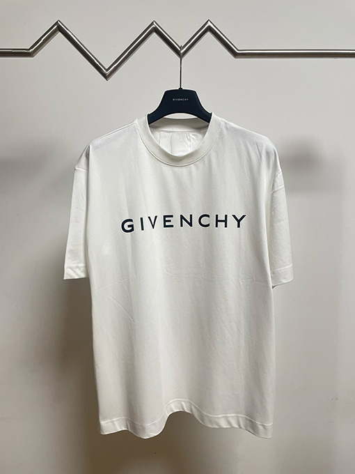 ジバンシイ   クラシックアルファベット半袖Tシャツ