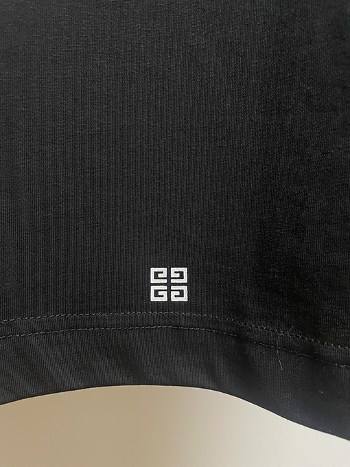 ジバンシイ   クラシックアルファベット半袖Tシャツ