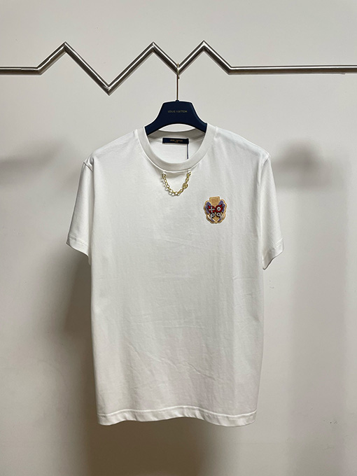 ルイヴィトン 限定ステッカー半袖Tシャツ