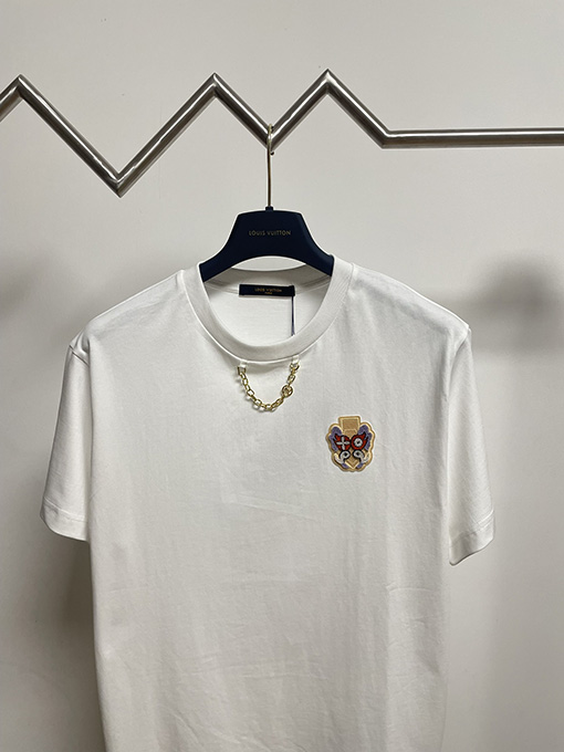 ルイヴィトン 限定ステッカー半袖Tシャツ