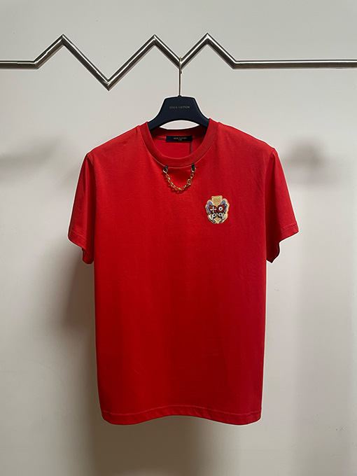 ルイヴィトン 限定ステッカー半袖Tシャツ