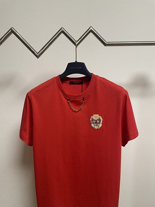 ルイヴィトン 限定ステッカー半袖Tシャツ