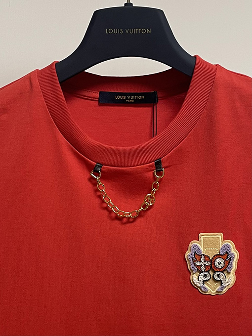 ルイヴィトン 限定ステッカー半袖Tシャツ