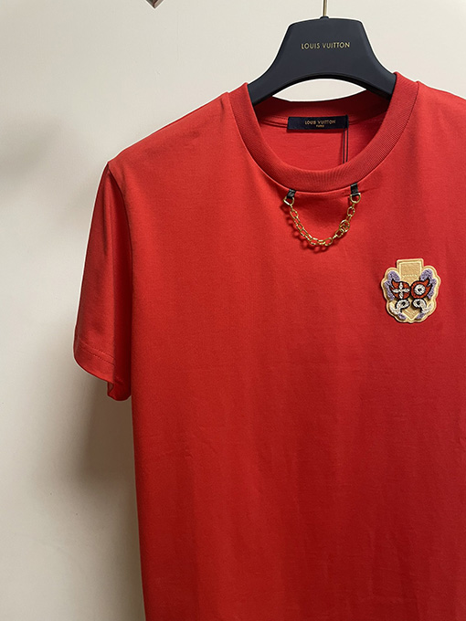 ルイヴィトン   限定ステッカー半袖Tシャツ