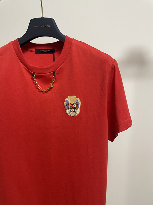 ルイヴィトン 限定ステッカー半袖Tシャツ