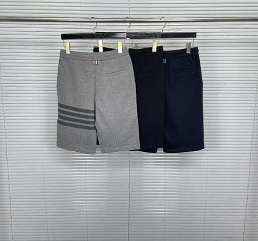 トムブラウン 新配色織り四本線ショートパンツ