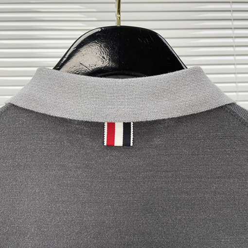 トムブラウン スタイリッシュな新しいPOLO半袖シャツ