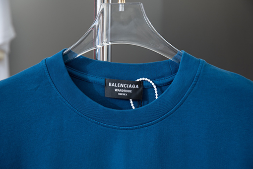 バレンシアガ   新しいクラシックロゴデザイン半袖Tシャツ