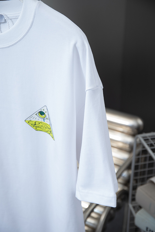 ロエベ スーパーコピー ピラミッドアイ半袖Tシャツ