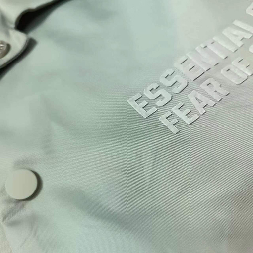フィアオブゴッド   ベルベット織り半袖シャツ