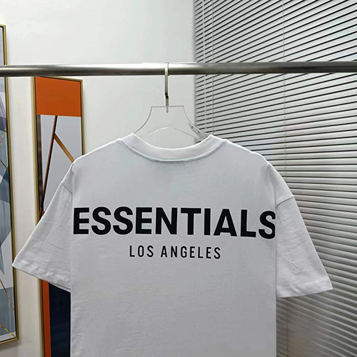 フィアオブゴッド  アルファベット綿高グラム半袖Tシャツ