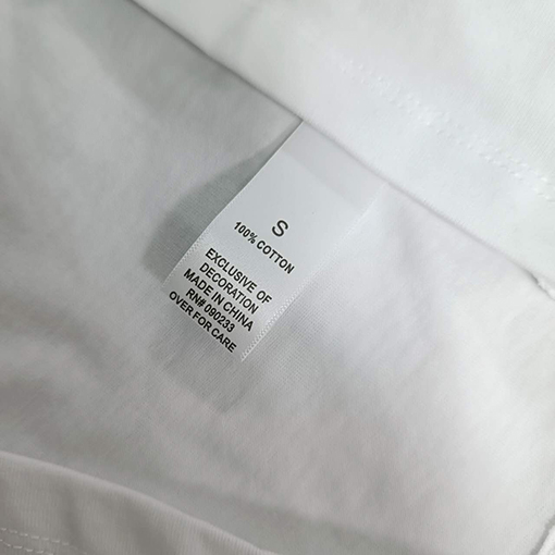 フィアオブゴッド  アルファベット綿高グラム半袖Tシャツ