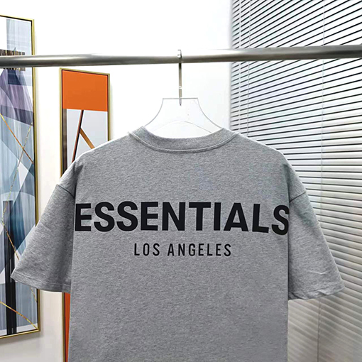 フィアオブゴッド  アルファベット綿高グラム半袖Tシャツ