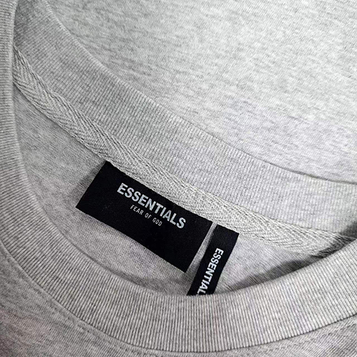 フィアオブゴッド  アルファベット綿高グラム半袖Tシャツ