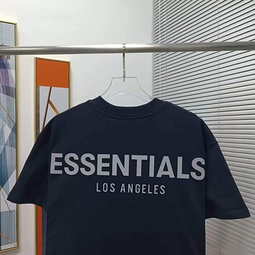 フィアオブゴッド  アルファベット綿高グラム半袖Tシャツ