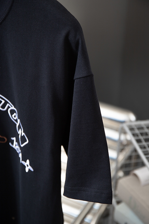 ルイヴィトン   刺繍 ファッション 半袖Tシャツ