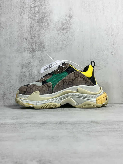 バレンシアガ X グッチ   TRIPLE S オリジナルエアレットスニーカー
