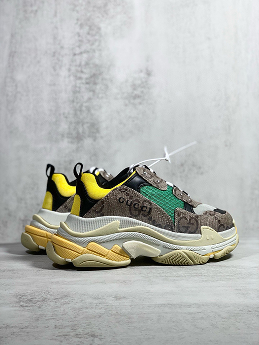 バレンシアガ X グッチ   TRIPLE S オリジナルエアレットスニーカー