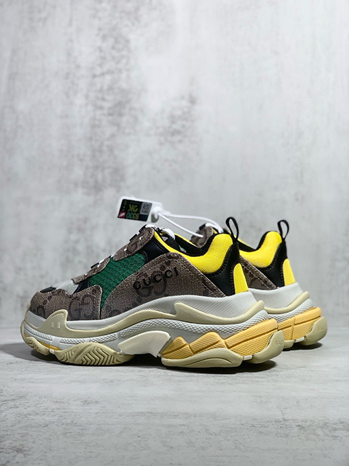 バレンシアガ X グッチ   TRIPLE S オリジナルエアレットスニーカー