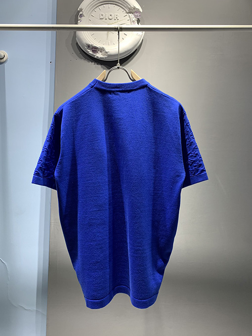 ルイヴィトン 袖ジャカード半袖Tシャ
