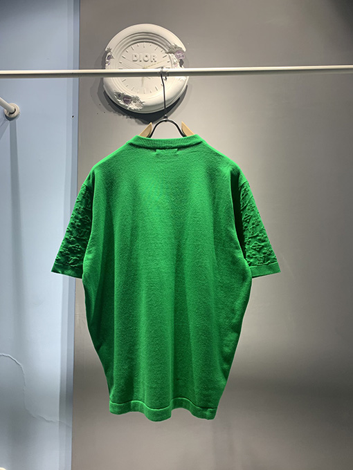 ルイヴィトン 袖ジャカード半袖Tシャ