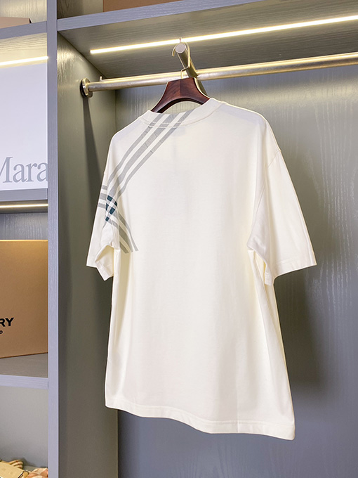 バーバリースーパーコピー チェック柄半袖Tシャツ