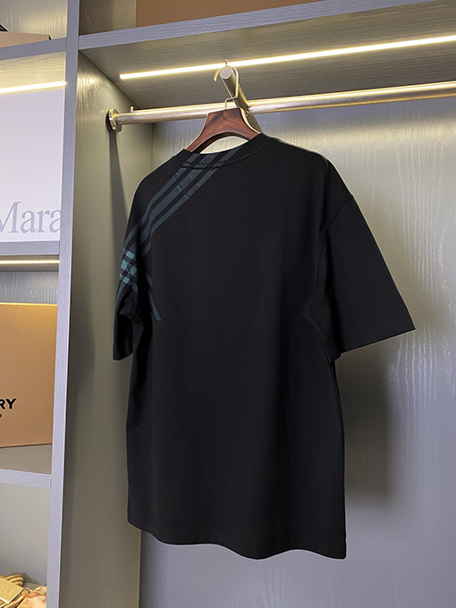 バーバリースーパーコピー チェック柄半袖Tシャツ
