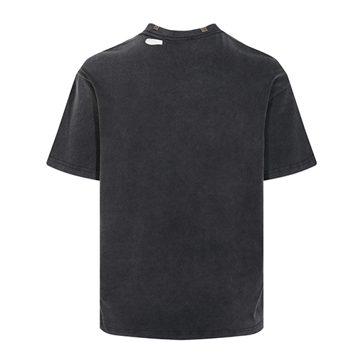 バレンシアガ   ネックライターヘッドハードウェア半袖Tシャツ