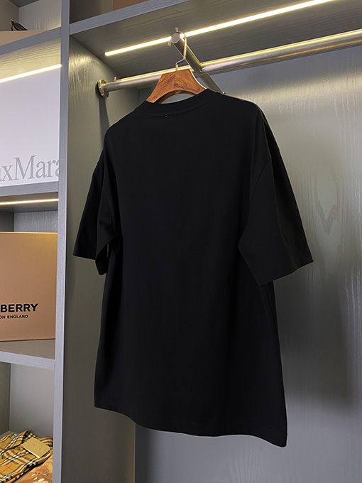 バーバリーコピー ローズコットン半袖Tシャツ