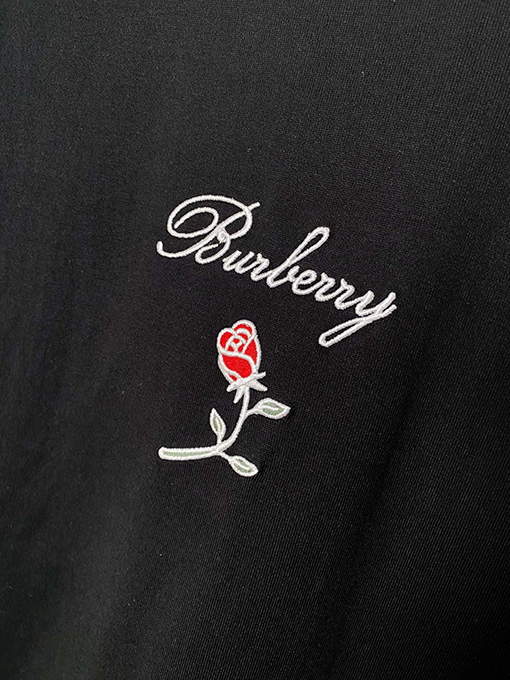バーバリーコピー ローズコットン半袖Tシャツ