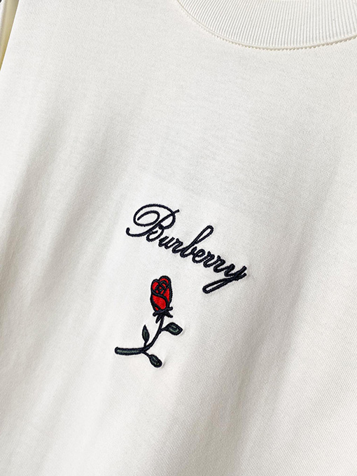 バーバリーコピー ローズコットン半袖Tシャツ