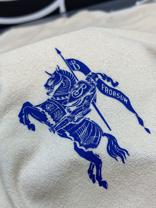 バーバリー タオル布ファッション半袖Tシャツ
