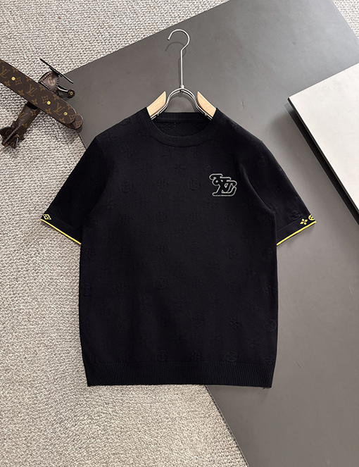 ルイヴィトン ラペル半袖Tシャツ