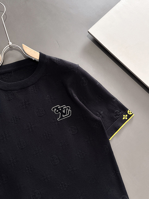ルイヴィトン ラペル半袖Tシャツ