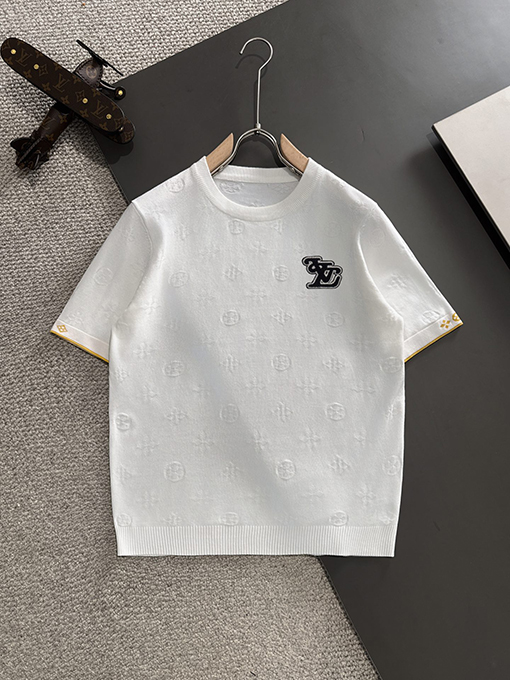 ルイヴィトン ラペル半袖Tシャツ