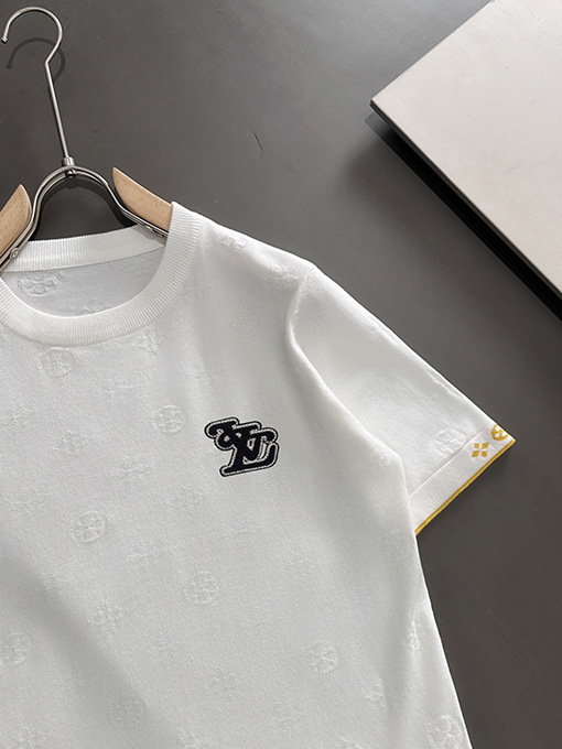 ルイヴィトン ラペル半袖Tシャツ